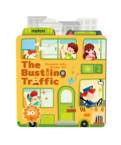 Sticker dẻo dán lại nhiều lần – Phố xá tấp nập