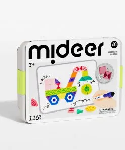 Bộ xếp hình nam châm Mideer – 116 chi tiết