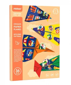 Bộ gấp máy bay giấy (36 mảnh)