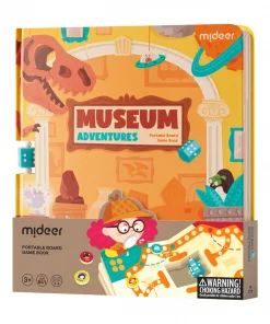 Sách board game gấp gọn 6-trong-1 – Phiêu lưu trong bảo tàng