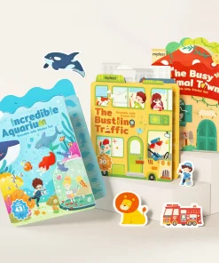 Sticker dẻo dán lại nhiều lần – Thị trấn muông thú - Ảnh 2