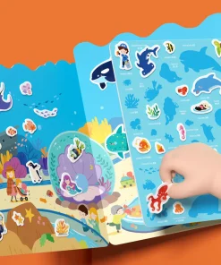 Sticker dẻo dán lại nhiều lần – Thuỷ cung kỳ thú - Ảnh 2
