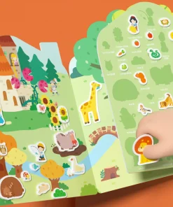 Sticker dẻo dán lại nhiều lần – Thị trấn muông thú - Ảnh 3