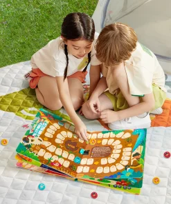 Alternative view of Sách board game gấp gọn 6-trong-1 – Phiêu lưu trong bảo tàng