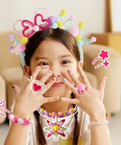 Bộ thủ công sợi kim tuyến - Ảnh 2