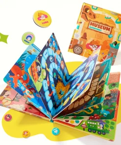 Sách board game gấp gọn 6-trong-1 – Phiêu lưu trong bảo tàng - Ảnh 3