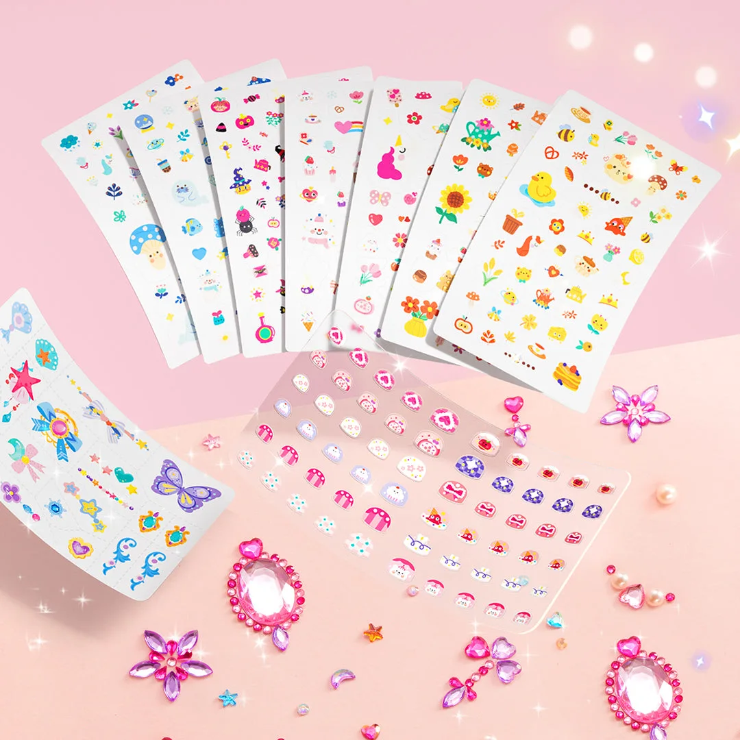 Tập sticker hoá trang Tiên vườn hoa (hơn 1000 chi tiết) - Ảnh 4