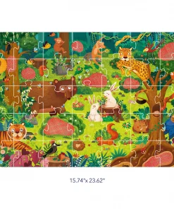 Tranh ghép bí mật – Khu rừng (35 mảnh) - Ảnh 2