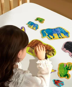 Tranh ghép đầu đời cho bé – Động vật trong rừng - Ảnh 2