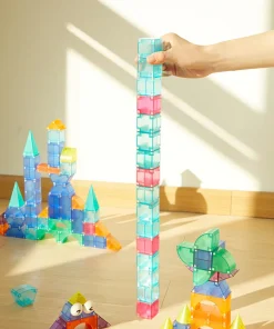 Bộ xếp hình nam châm sáng tạo (20 mảnh) - Ảnh 4