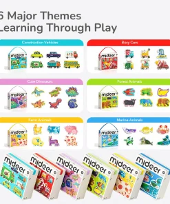 Tranh ghép đầu đời cho bé – Động vật trong rừng - Ảnh 4