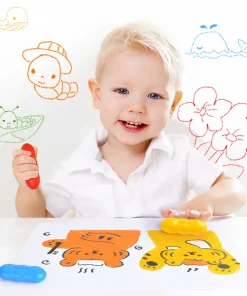 Sáp màu hạt đậu – 8 màu - Ảnh 3